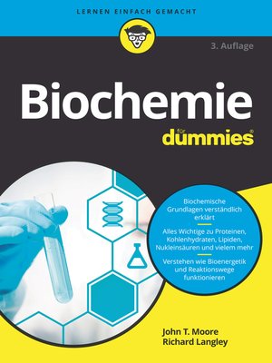 cover image of Biochemie f&uuml;r Dummies